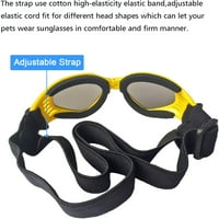 Naočale za pse za sunčanje za pse Podesivi remen za UV sunčane naočale Vodootporna zaštita za psa