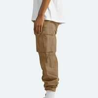 CLLIOS muške teretne hlače velike i visoke radne hlače na otvorenom taktičke pantalone Udobne pravne