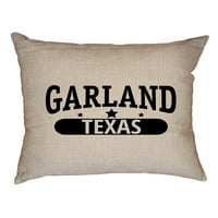 Trendy Garland, Texas sa zvezdama ukrasna posteljina bacač jastuk jastuk sa umetanjem
