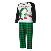 Yilvust Porodica koja odgovara Božićne pidžame Postavite praznične jamme Xmas PJS za žene Muška par