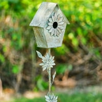 Kmowoo Birdhouses - rustikalni suncokret Birdhouse