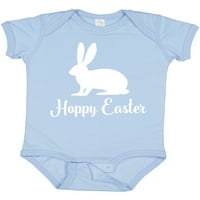 Inktastic Hoppy Easter Bunny Rabbit Poklon Dječak baby ili baby girl bodysuit