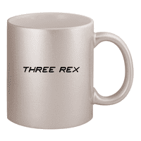 TRI RE - 11oz keramičke srebrne šalice za kafu
