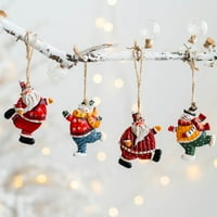 Božićni ukrasi tipe kreativni personalizirani Santa Claus Snjegović za zabavu Kućni kućni kućni tip