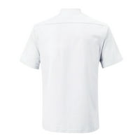 HUMPA majice za muškarce muško ljetno casual vez ivica čvrstog košulja kratkih rukava sa košulje