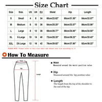 Chinos Hlače Žene Žene Visoke strukske galate za dizanje pantalona Bubble Hip vježbi Yoga hlače Ljesto zazor 8