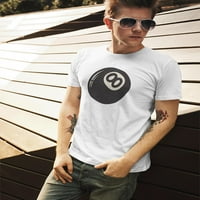 Grunge Osam majica s osam kuglice - Mumbe -image by Shutterstock, muško 4x-velika