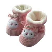 Dječje podne čizme Toddler Cipele Pamučne cipele Plus baršunaste tople mekane potplate Slatke cipele