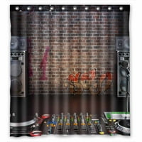 Rap Pop muzički mikrofon zvučnici DJ oprema Vodootporna poliesterska tkanina za tuširanje