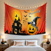 Noć vještica tapiserija, zombi tapiserija, za dnevni boravak Dorm Dom Decor, 344