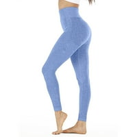 Feesfes modne žene hip bešavne točke visoke brzine struka suhe hlače fitness joga hlače proljeće uštedu