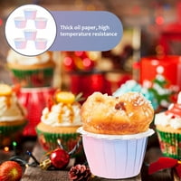 Cupcake obloge šalice pečenja papira Mini muffin božićni valentinski silikonski kalup kolačići omotači
