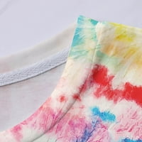 Odeerbi Baby Girls Boys Odjeća za bebe Outfits Košulje Postavlja modnu kratki rukav Gradient Print Tops