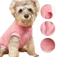 Fuzzy Padam Pajamas Turtleneck Odjeća za pse Topla mekani ugodni lagani pse PJS džemperi za pse za male srednje velike pse