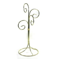 Božićni zlatni ukrasni ornament stalka za metal ornament displanter cedisp04