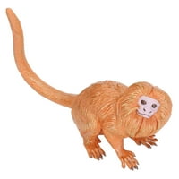 Ymiko Monkey Figurine igračka LifeLike Plastični ukras dječji poklon životinjski model ukras za kućnu