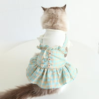 Odjeća za kućne ljubimce Super meka za hvatanje tkanine mačke štene suknje za kućne ljubimce kostim