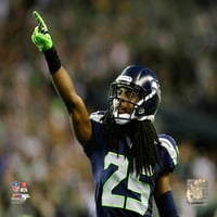 Richard Sherman Action Photo Print