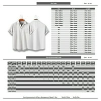 4. jula muška havajska majica USA Nacionalna zastava T majica Ovratnik 3D Print Plus Veličina Rad dnevno Klek Otpis odjeće Odjeća