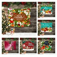 Eastshop Wall Tapistry Slatka fino šivanje tkanine otporne na božićnu umjetničko ukrašavanje božićnog zida za zabavu