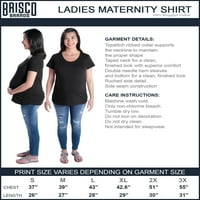 Učitavanje ljudi ironična trudnoća Ženska majica majica Tee Brisco Brends S