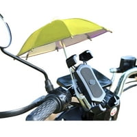 Telefon suncobran za bicikl Držač telefona Kišobran mini suncosol igrački kišobran za biciklistički nosač mobilnog telefona