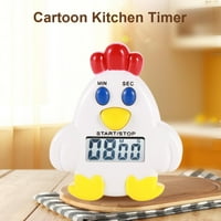 Timer za kuhanje Slatki crtani elektronički LCD digitalni odbrojavanje kuhinjskog timera Kuhanje i pečenje pomagača