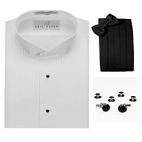 Košulja za krilicu Tuxedo, Cummerbund, kravata, manžetne veze i studenče