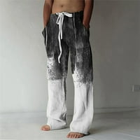 Gubotare Muške vježbe hlače meka udobne labave pantalone za noge sportske noge sportski trčanje jogger hlače