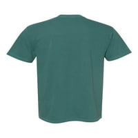 Komforne boje - The Dichowed majica s velikim čepom - - Emerald - Veličina: L