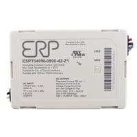 ESP040W-0800-42-Z Konstantni trenutni LED upravljački program, 0-10V zatamnjen, 800mA, 33W, 24-42VDC, 120 277V