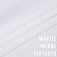 Vjerodatne zavjese, vafle tkane teksturirane kuhinjske zavjese, 30 24