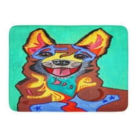 Zentangle Chihuahua Slikanje na drvenoj doodle Korištenje markera za crtanje proizvoda poput TEE magnetnih