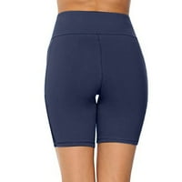 Outfmvch joga hlače Ženske hlače High Squik Yoga Kratki trbuh Kontrola trening tekući yoga hlače Dukserice
