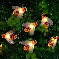 Solarni električni pčelinji u obliku žica u vrtu Vrtni svjetla Vanjska vodootporna
