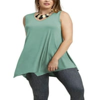 LUMENTO PLUS size Ženski vrećica Torbe Ležerne majica bez rukava Summer Laoba plaža