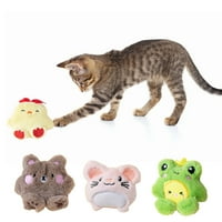 Talus Cat Plish igračka zalogaja otporna na zupčani mekani izvesni crtani medvjed oblik mače mačka Catnips