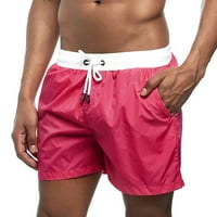 Advoicd Teretne kratke hlače za muškarce Muške zveške hlače 7 iznad koljena vježbanje teretane kratke hlače s džepovima muških teretnih kratkih hlača