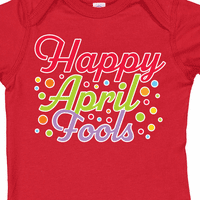 Inktastic Happy april budale sa šarenim točkicama poklon dječaka za bebe ili dječju djecu