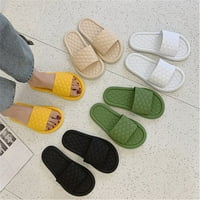 Ženske sandale Ljetne papuče karirane papuče Otvorene nožne prste kućni papuče bas sandale kupaonica