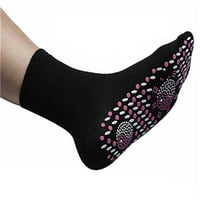 Leke Pair Tourmaline Magnetno čarapa za samo grijanje Terapske čarape Unizno toplo