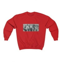 PlocaWalk Art Crewneck Dukserica Crvena 3xl