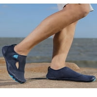 Ymiytan ženske muške vodene cipele Atletska akva čarapa Brza suha plaža cipela plivajuće stanovi prozračivo na bosonogi tamno plavi stil a 11.5
