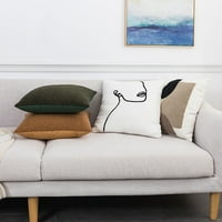 Sažetak vez za jastuk za vez apstraktni linijski jastuk GEOMETRIJSKI jastuk poklopac za kućni kauč na kauču C