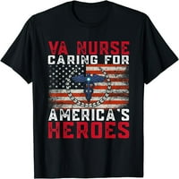 Medicinska sestra briga za američku heroje majicu Patriot Veterans