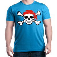 Muška majica kratki rukav - Jolly Roger Skull & CrossBones