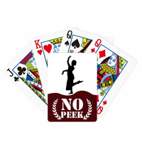 PAUN Plesni ples plesač Art Sports Peek Poker igračka karta Privatna igra
