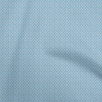 Onuone pamučni dres svijetlo plava tkanina cvjetni šivaći materijal za ispis tkanine sa dvorištem široko