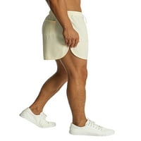 Hirigin muške kratke hlače za suhe sportske kratke hlače, čvrsti ubojini elastični struk prozračni bokser za fitnes, trčanje