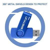 16GB USB 2. Flash pogon Preklop memorija Memory Stick Thumb Drive Olovka Pogon Pogon Zip Drive Swivele Design, Mi Colors